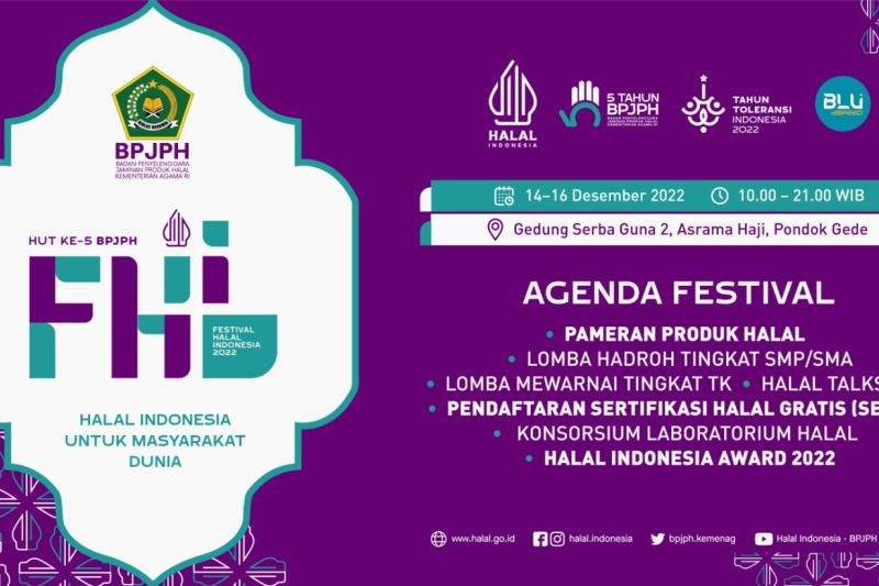 PP Mushida Ikuti Festival Halal Indonesia