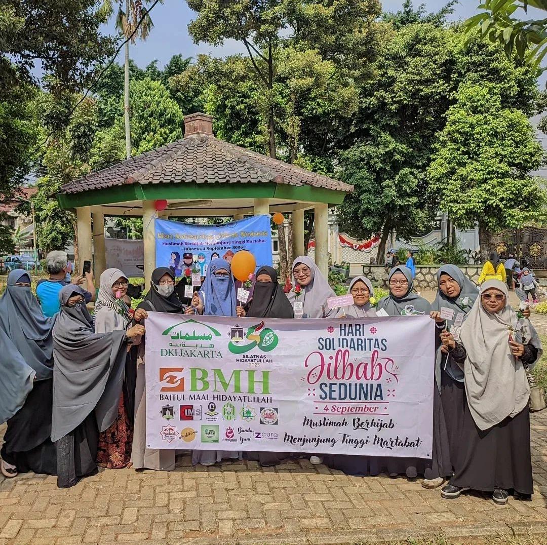 Tunjukkan Solidaritas, PW Mushida DKI Jakarta Gelar Hari Solidaritas Jilbab Dunia